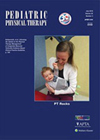 Pediatric Physical Therapy杂志封面